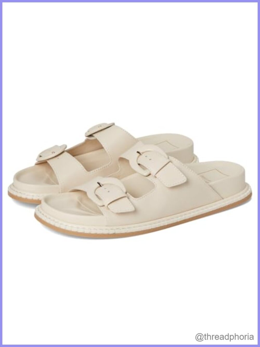 Dolce Vita Shauny Two Band Slide Sandal Rubber Sole